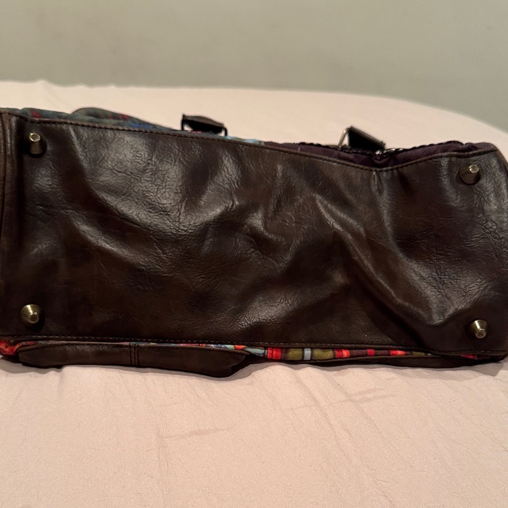 Desigual Multicolor Patchwork Shoulder Bag With B… - image 5